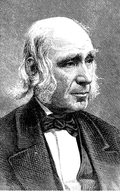 Amos Bronson Alcott, American teacher and transcendentalist by Unbekannt