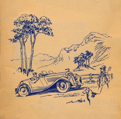 An Album of Motor Cars Front Cover by Unbekannt