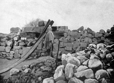 An Algerian Soldier on Sentry Duty, Artois, France by Unbekannt