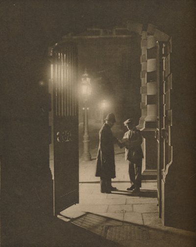 An incident at The Yard in the small hours by Unbekannt