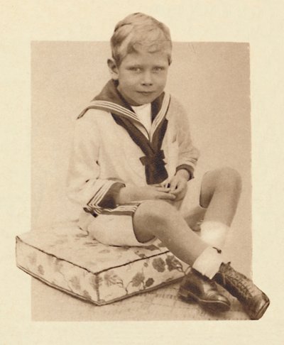 An indication of a career-to-be: Sailor-suited Prince Albert by Unbekannt
