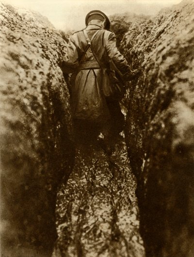An Officer in the Trenches, France, First World War, 1916 by Unbekannt