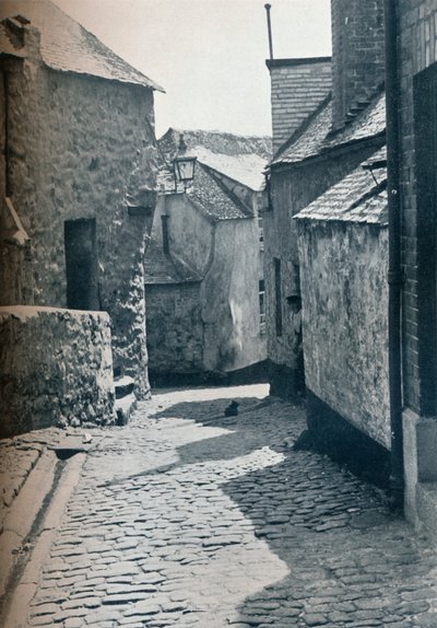 An old portion of St Ives, Cornwall, scheduled as a slum clearance area, 1935 by Unbekannt