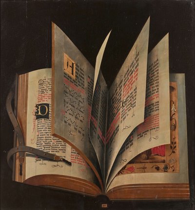 An open book, mid 16th century by Unbekannt