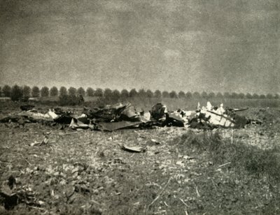 And Afterwards: The End of a Heinkel in a French Field by Unbekannt