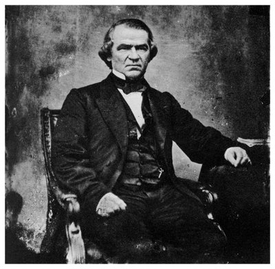 Andrew Johnson, 17th President of the United States, 1860s by Unbekannt