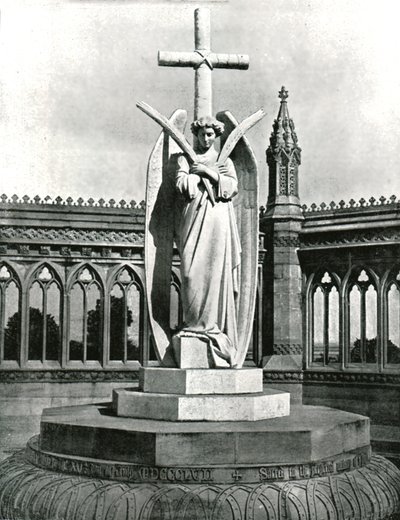 Angel of the Memorial Well, Cawnpore, India, 1895 by Unbekannt