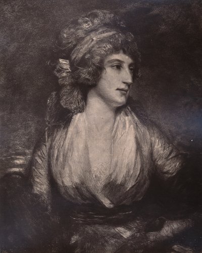 Anna Seward, English Writer and Poet by Unbekannt
