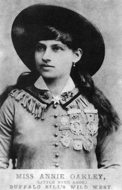 Annie Oakley, American Exhibition Sharpshooter by Unbekannt