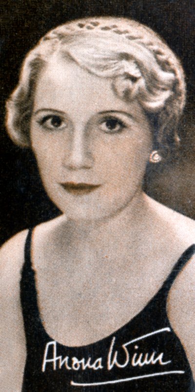 Anona Winn MBE Born Anona Edna Wilkins, 1904-1994, 1935 by Unbekannt