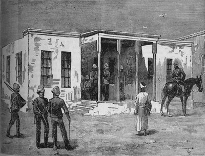 Arabis Prison in the Abbassieh Barracks by Unbekannt