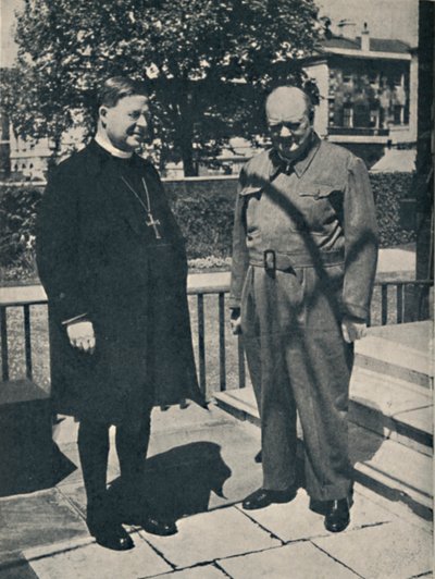 Archbishop of Canterbury at Number 10, Downing Street by Unbekannt