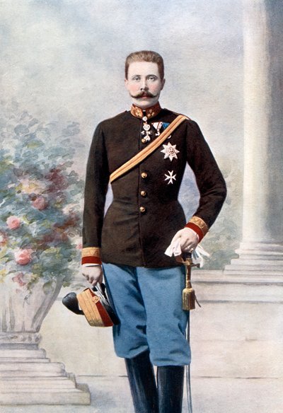 Archduke Franz Ferdinand of Austria, late 19th-early 20th century by Unbekannt
