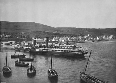 Ardrishaig - The Steamer Columba at Ardrishaig Quay by Unbekannt
