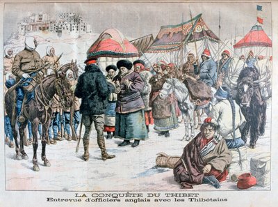 Armed invasion of Tibet by British and Indian forces by Unbekannt