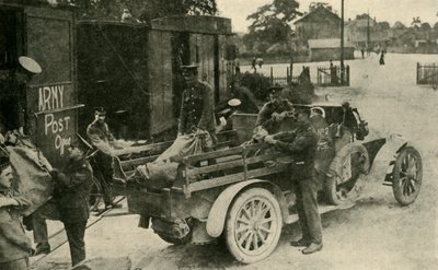 Army post office, First World War, c1915, c1920 by Unbekannt