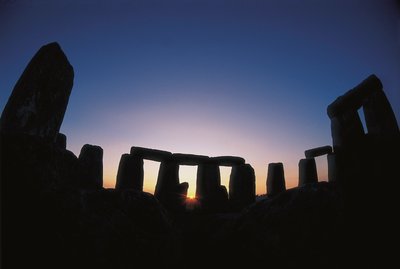 Neolithic Art: View of Stonehenge Site by Unbekannt