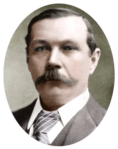 Arthur Conan Doyle, Scottish writer, c1900 by Unbekannt