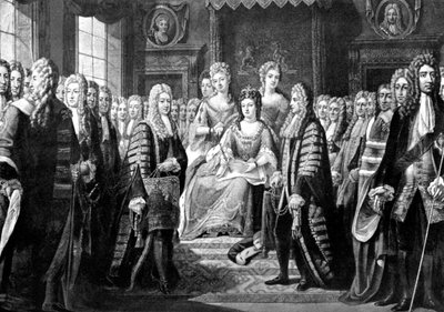 Articles of Union Presented by Commissioners to Queen Anne, 1706 by Unbekannt