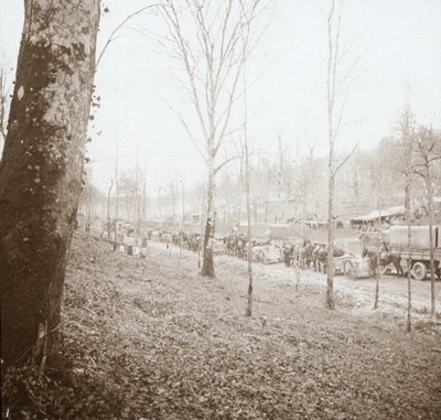 Artillery, Somme, Northern France by Unbekannt