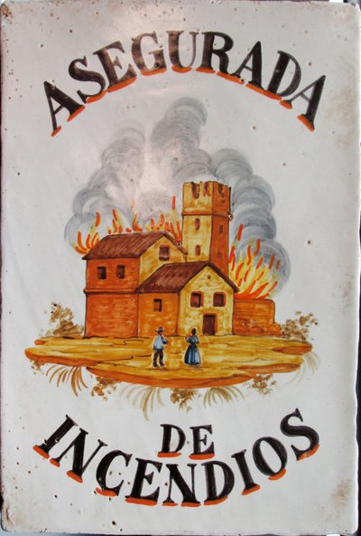 Asegurada de Incendios by Unbekannt