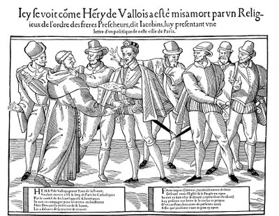 Assassination of Henry III, King of France by Unbekannt