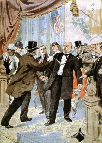 Assassination of William McKinley, 25th President of the USA by Unbekannt