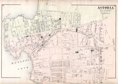 Astoria, Part of Long Island City, Town of Newtown, Queens, Co. L.I by Unbekannt