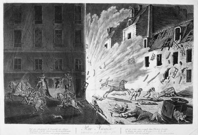Attempt to assassinate Napoleon by Unbekannt