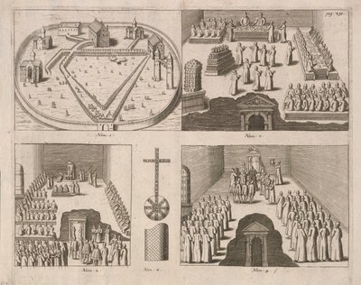 Audience at the Russian Czar, Moscow. Published by Jacob Ulfeldt by Unbekannt