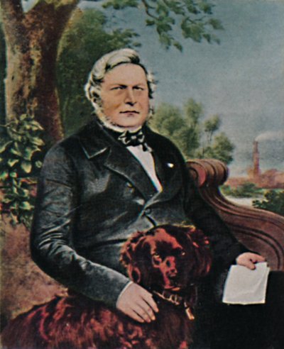 August Borsig 1804-1854 by Unbekannt