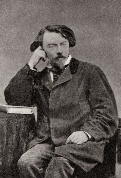 Auguste Villiers de lIsle-Adam, French Symbolist writer by Unbekannt