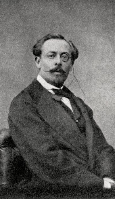 Aurelien Scholl, French author and journalist by Unbekannt