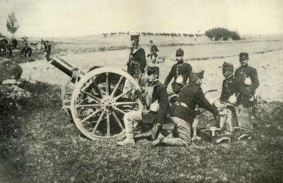 Austrian Artillery in the Field, 1919 by Unbekannt