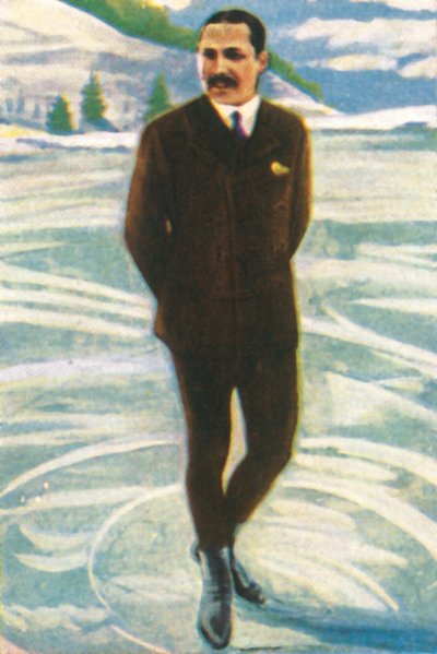 Austrian Figure Skater Willi Böckl, 1928 by Unbekannt