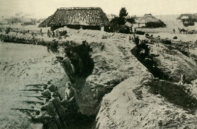 Austrian Trenches in the Carpathians, First World War by Unbekannt
