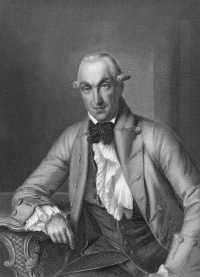 Author Johann Heinrich Merck, Germany, c.1780 by Unbekannt
