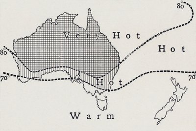 Average January Temperature, 1923 by Unbekannt
