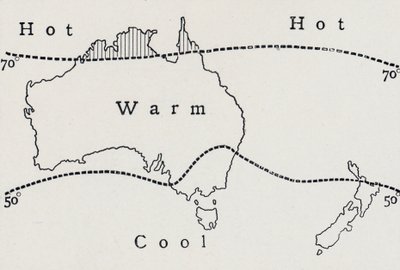 Average July Temperature, 1923 by Unbekannt