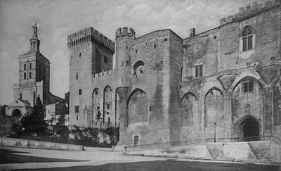 Avignon - Popes Palace and Cathedral by Unbekannt