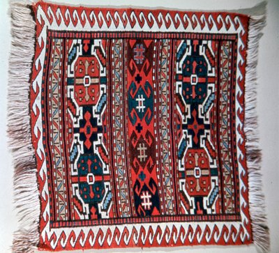 Bag face with soumak brocading, Caucasus by Unbekannt