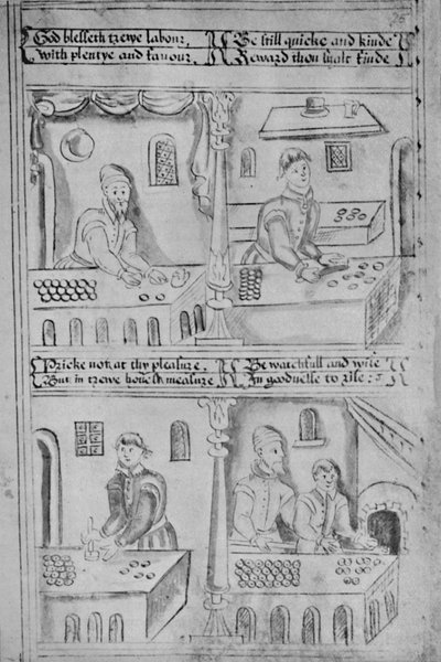 Bakers at Work MS. Add. 34, 605 by Unbekannt