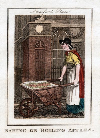 Baking or Boiling Apples, Stratford Place, London by Unbekannt