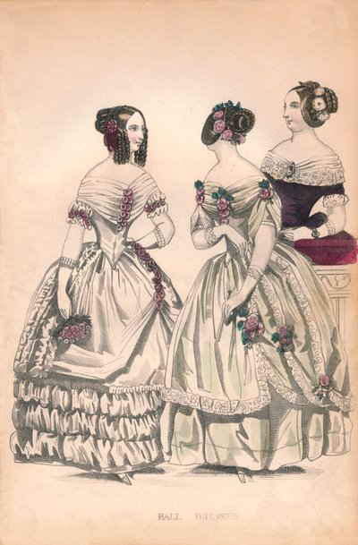 Ball Dresses by Unbekannt