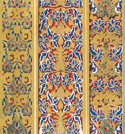 Bands, side of arches, Court of the Lions, 1907 by Unbekannt