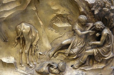 Baptistry of San Giovanni. Gate of Paradise. Cain and Abel, Florence, Italy by Unbekannt