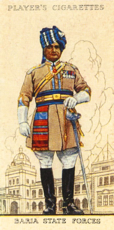 Baria State Forces, 1936 by Unbekannt