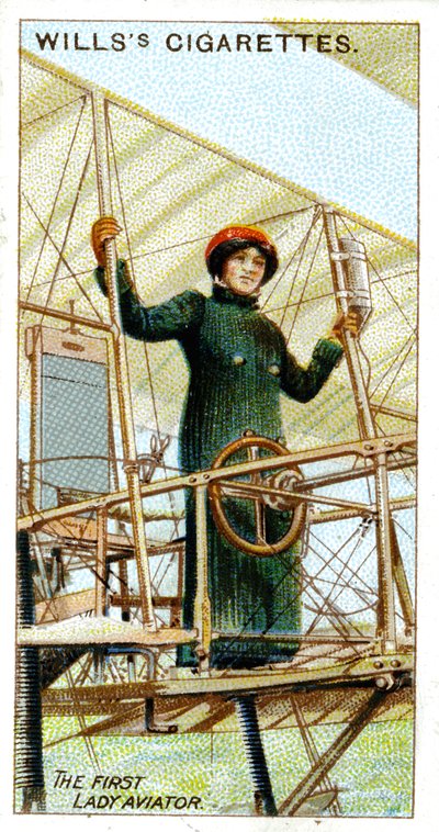 Baroness Raymonde Delaroche, First Woman to Hold Pilot