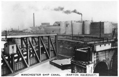 Barton Aqueduct, Manchester Ship Canal, 1936 by Unbekannt