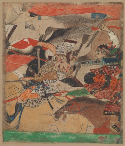 Battle at Rokuhara, from The Tale of the Heiji Rebellion Heiji Monogatari by Unbekannt